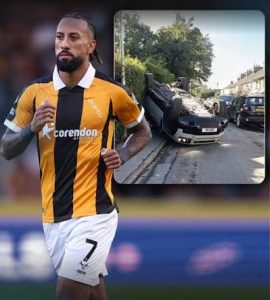 Sorba Thomas Unhurt After Car Overturns Near Hull City Training Ground